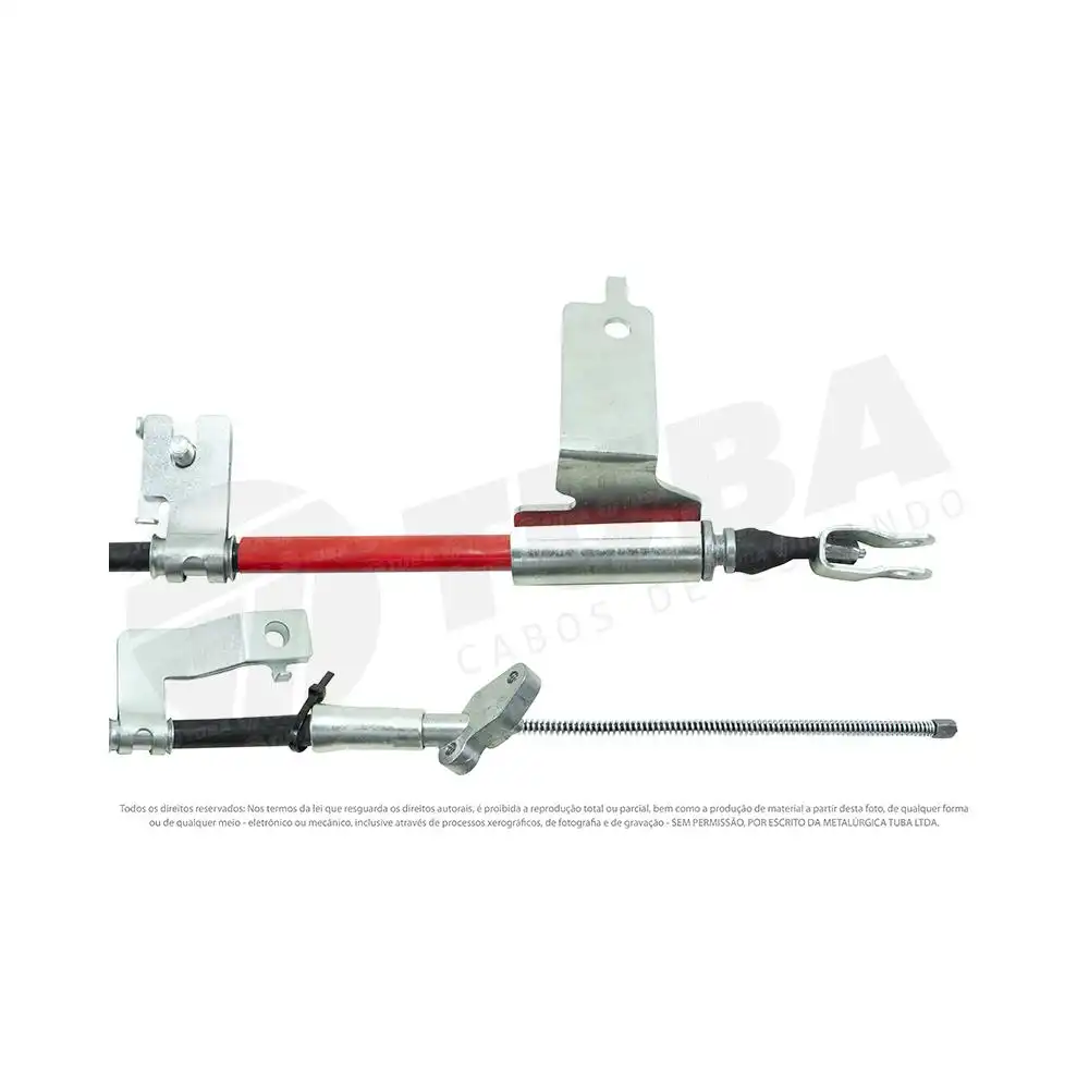 CABO FREIO MAO TRAS TOYOTA HILUX SW4 2016 EM DIANTE ESQUERDO