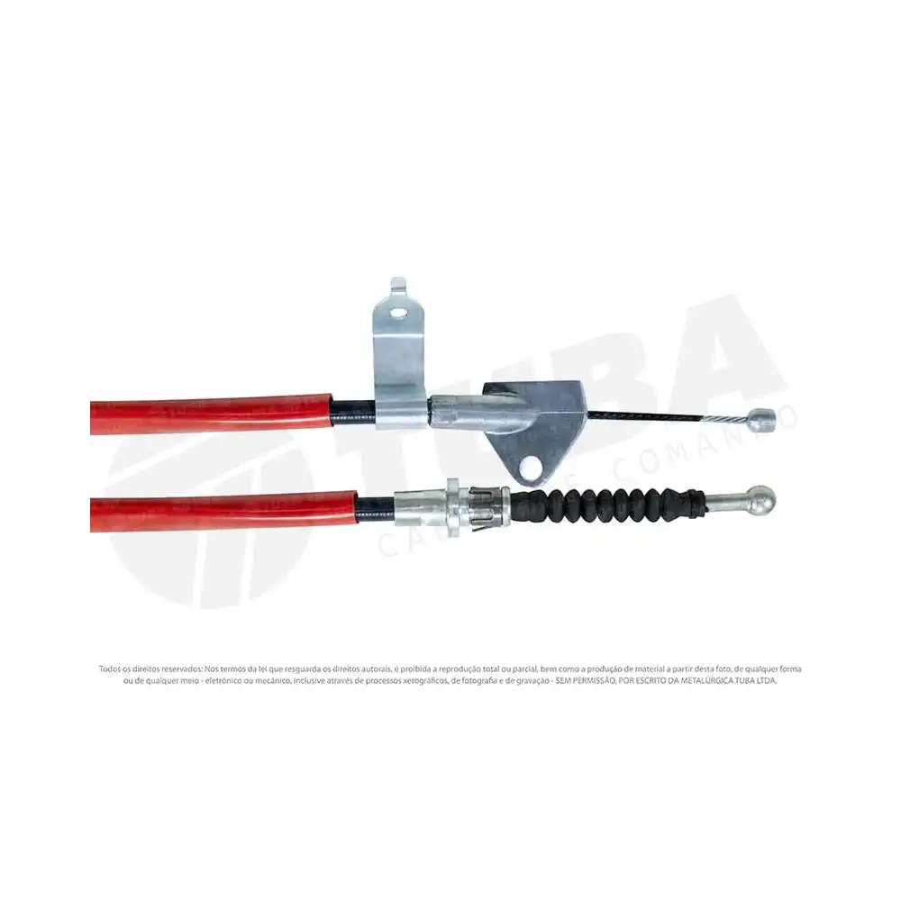 CABO FREIO MAO TRAS TOYOTA COROLLA 2009 A 2014 ESQUERDO