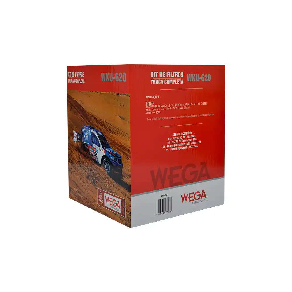 KIT FILTROS NISSAN FRONTIER 2.3 16V 2017 A 2021