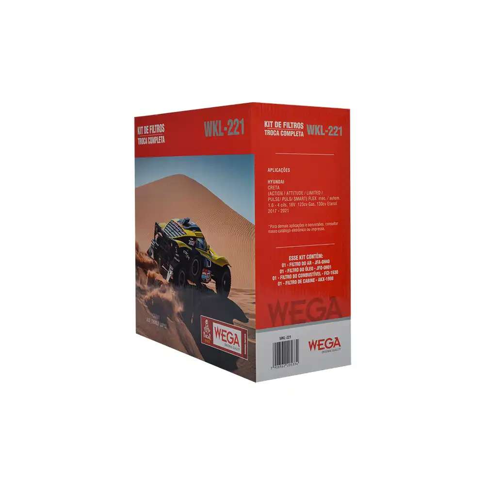 KIT FILTROS HYUNDAI CRETA 1.6 16V 2017 A 2021