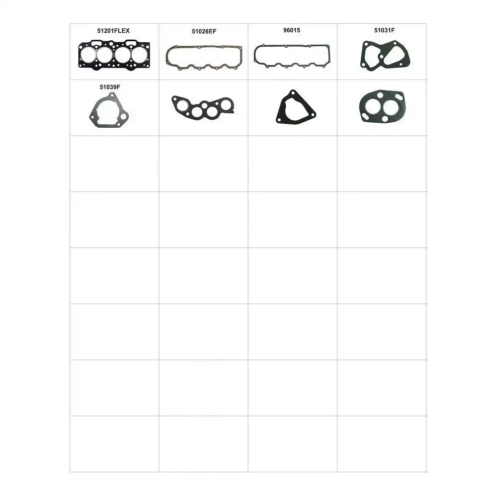 JUNTA MOTOR FIAT UNO 1.0 1.3 1.5  FIBRA SEM RETENTOR