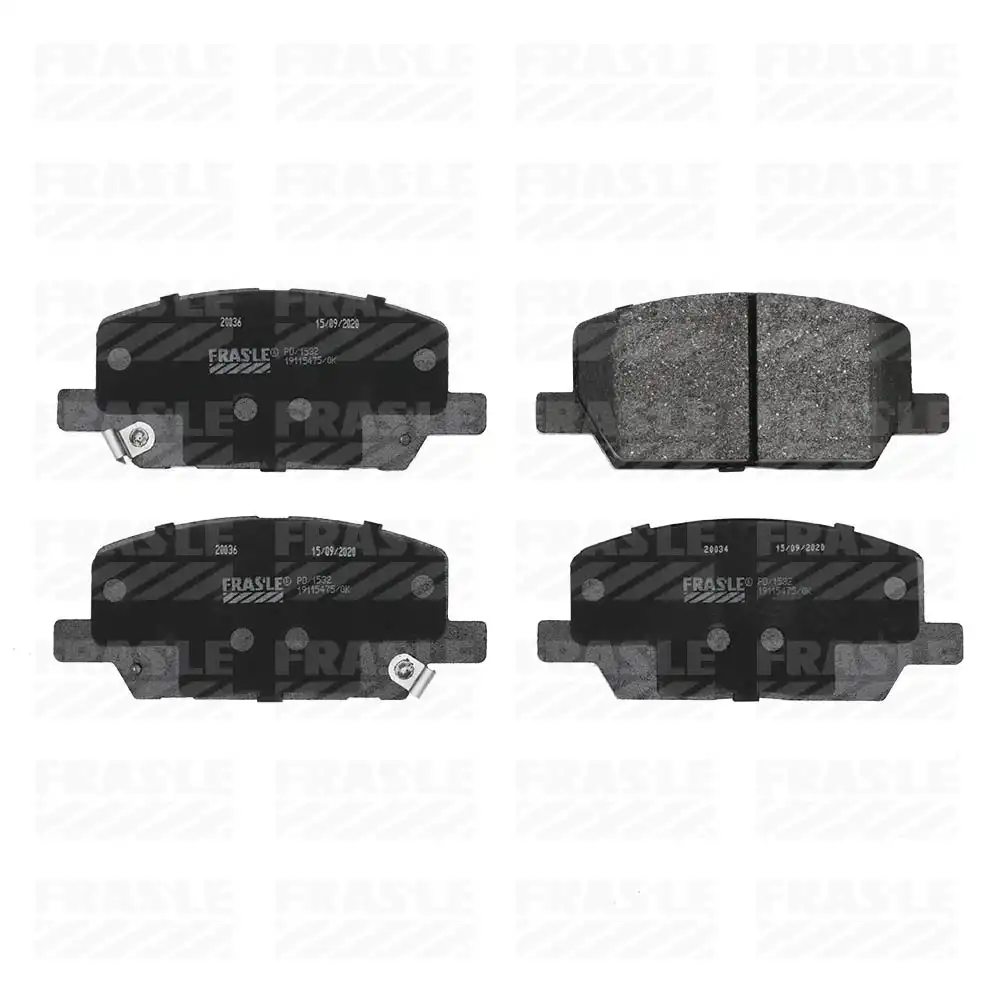 PASTILHA FREIO DIANTEIRA TRACKER 1.4 16V 2017 ACIMA