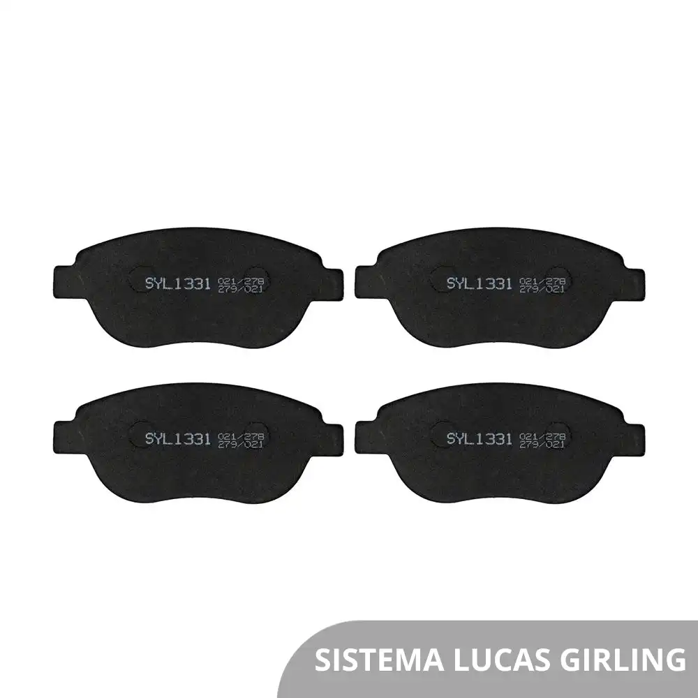 PASTILHA FREIO DIANTEIRA CITROEN C4 PALLAS 2002/