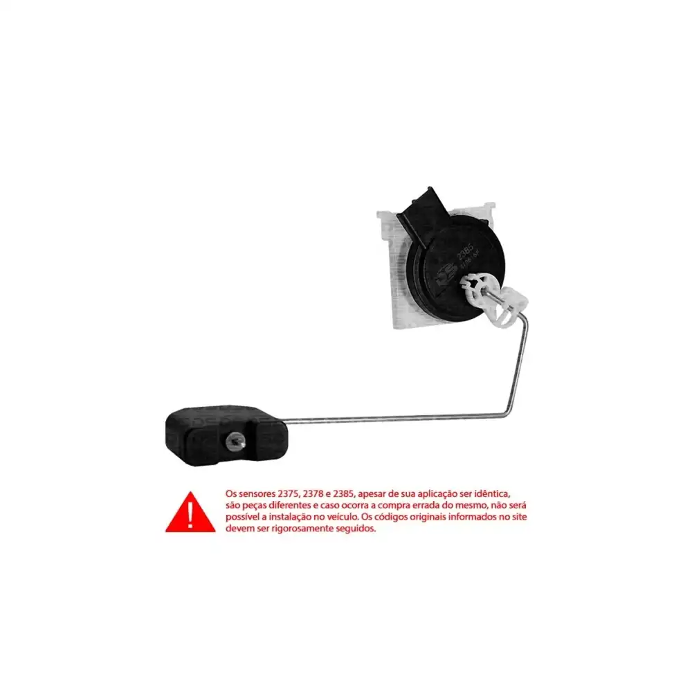 BOIA TANQUE FIESTA 1.0 8V GASOLINA 2003 A 2006