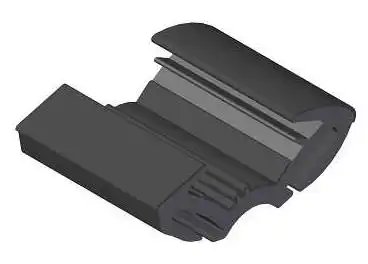 CANALETA FIAT UNO 84/ 2 PORTAS ESQ