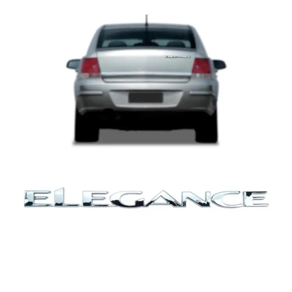 EMBLEMA VECTRA ELEGANCE CROMADO
