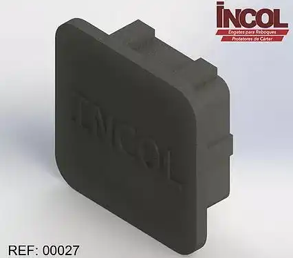 TAMPA ENGATE CARRETINHA DESTACAVEL 40MM (BORRACHA)