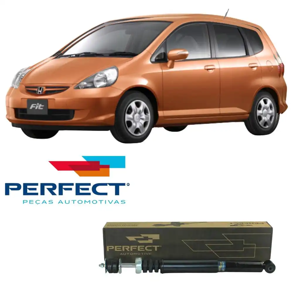 AMORTECEDOR TRASEIRO HONDA FIT 2003 A 2008