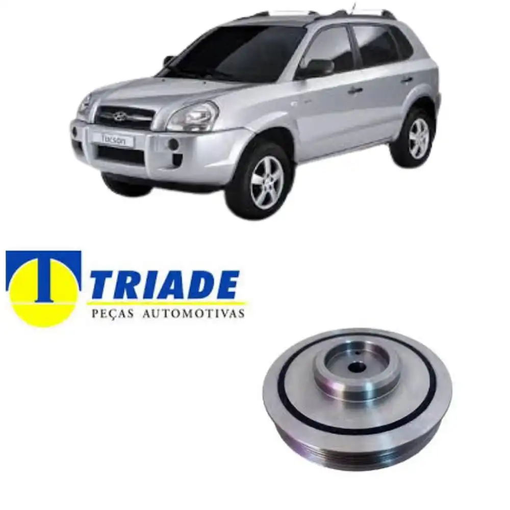 POLIA VIRABREQUIM TUCSON 2.7 2006 A 2010