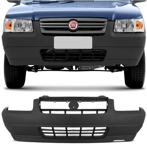 PARACHOQUE DIANTEIRO FIAT UNO FIRE 2006 A 2008 PRETO TEXTURI