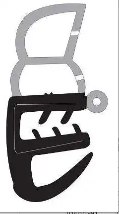 BORRACHA PORTA GOL PLUS 95/ 2/4P SANTANA 2/4P MONZA 2/4P 91/