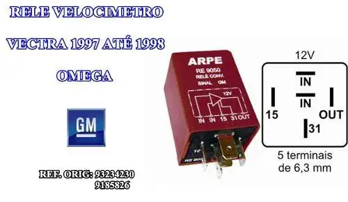 RELE SENSOR VELOC VECTRA 97/