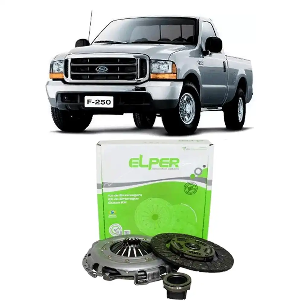 KIT EMBREAGEM F-250 4.2 12V V6 1997 A 2006 GASOLINA