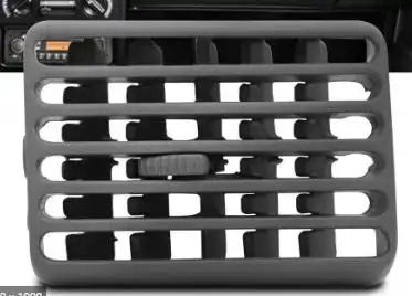 GRADE VENT INT FIAT UNO (PAINEL) ESQ CINZA