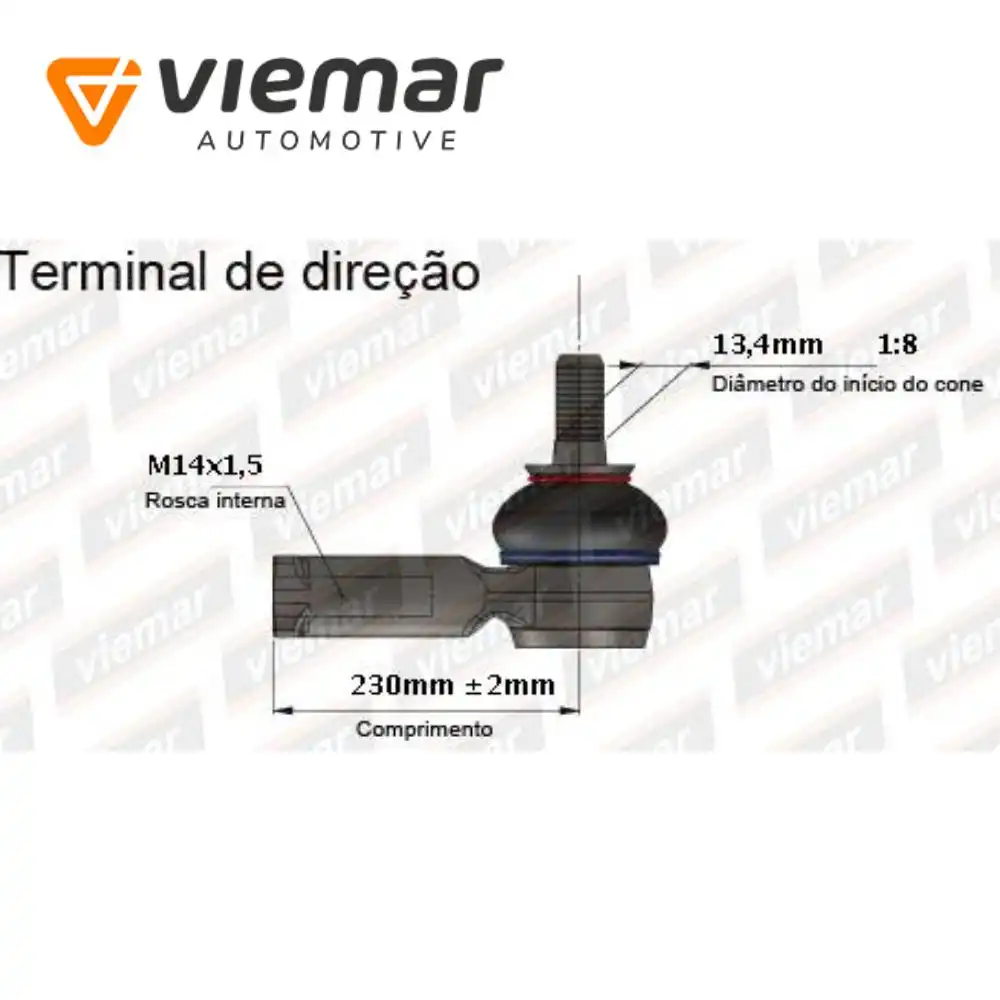 PONTEIRA DIRECAO HYUNDAI ELANTRA 07/ HD I30 07/ DIR