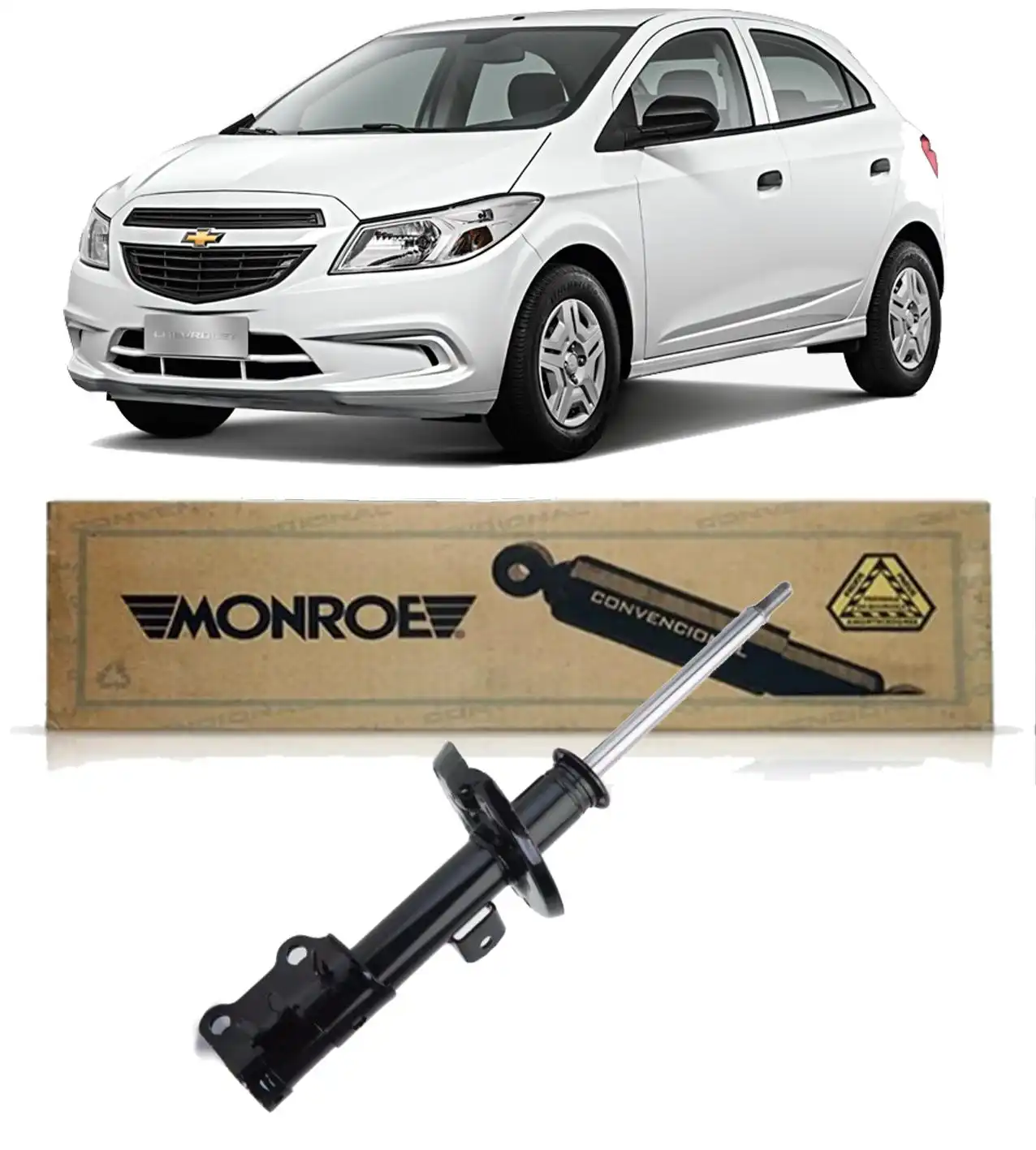 AMORTECEDOR DIANTEIRO ONIX 2012 A 2020 DIREITO