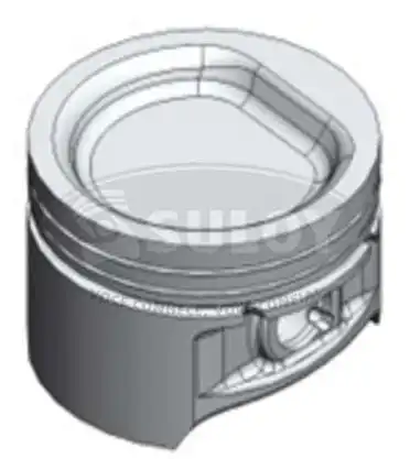 PISTAO S/ANEL GOLF 1.6 01/ POLO 1.6 03/ FOX 1.6 0,50 BLOCO