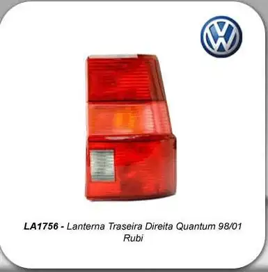 SINAL TRAS SANTANA QUANTUM 1999 A 2001 DIR FUME