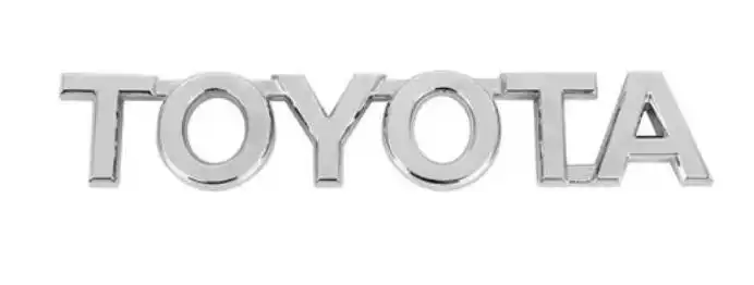 EMBLEMA TOYOTA HILUX CROMADO