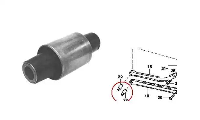 BUCHA BANDEJA TRAS VECTRA 97/ (ESTAB)