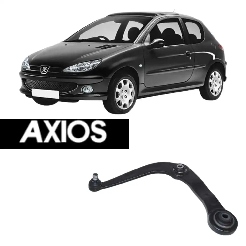 BANDEJA DIANTEIRA PEUGEOT 206 2000 A 2010 ESQUERDA COM PIVO