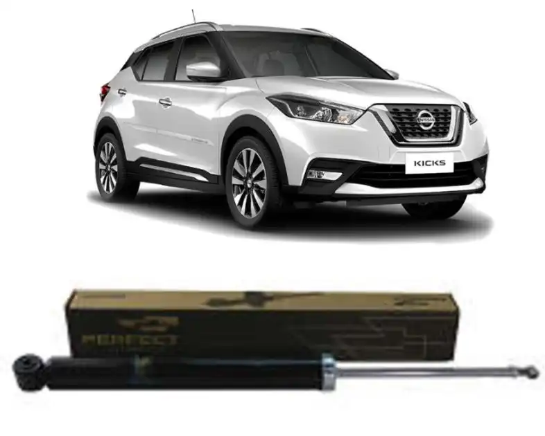 AMORTECEDOR TRASEIRO NISSAN KICKS 2016 ACIMA