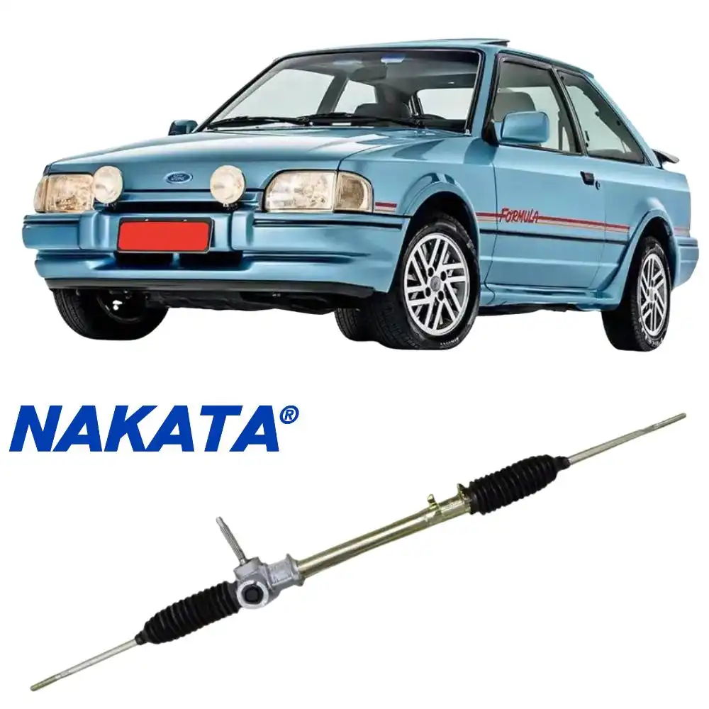 CAIXA DIRECAO ESCORT C/ BARRA AXIAL