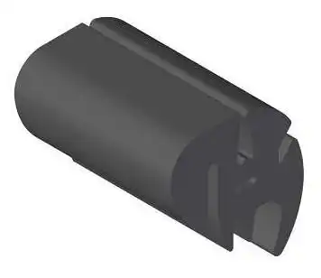 BORRACHA PARABRISA GOL C/ FRISO