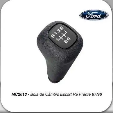 MANOPLA ALAVANCA CAMBIO ESCORT RE FRENTE 1987 A 1996