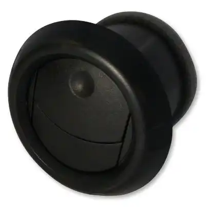 GRADE VENT INT FIESTA 2008/ (CENTRAL) MOLDURA PRETA