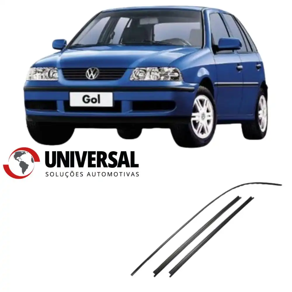 FRISO PARABRISA GOL GIII GIV(SUP, 2 LATERAIS COLADOS)