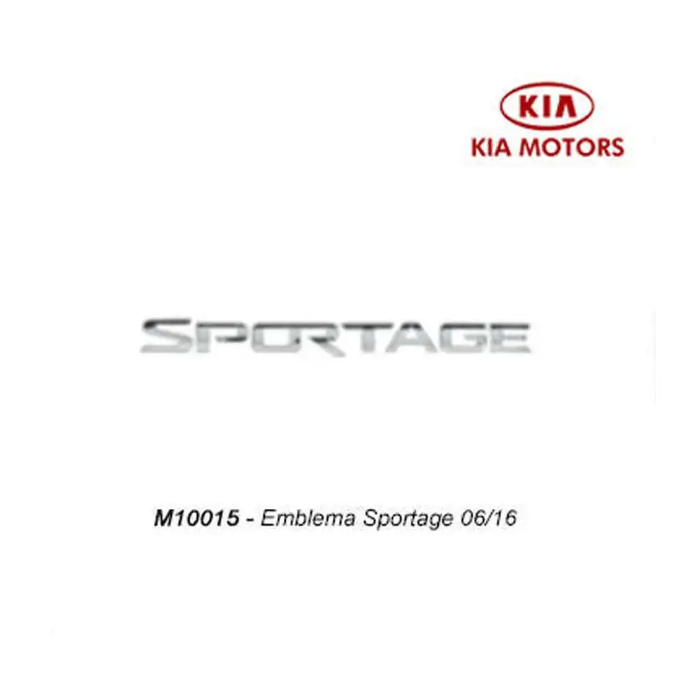 EMBLEMA SPORTAGE 2006 A 2016