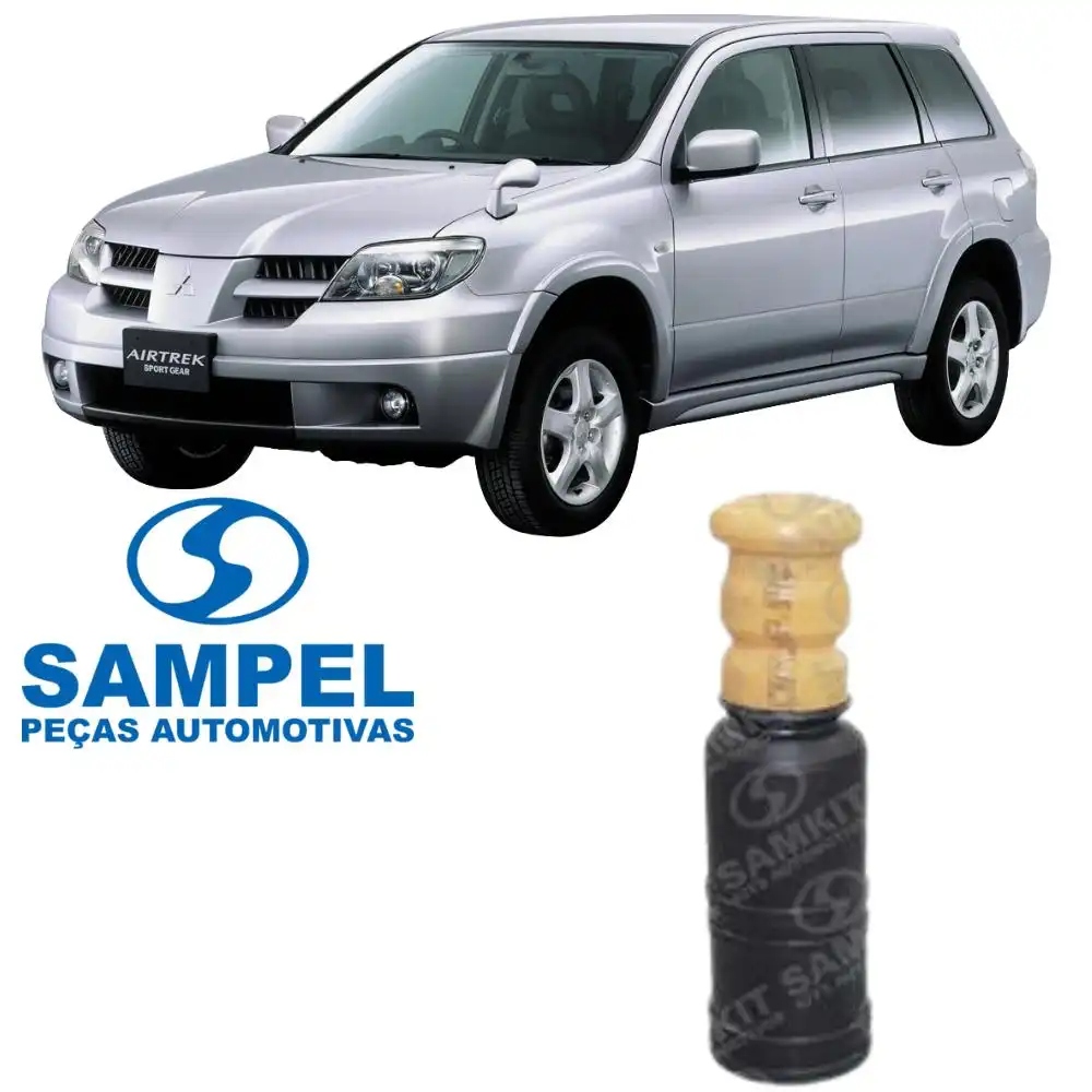 KIT AMORTECEDOR TRASEIRO MITSUBISHI AIRTREK 2003 A 2007