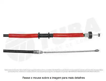CABO FREIO TRASEIRO FIAT STILO 1.8 2003 ACIMA DIR TAMBOR