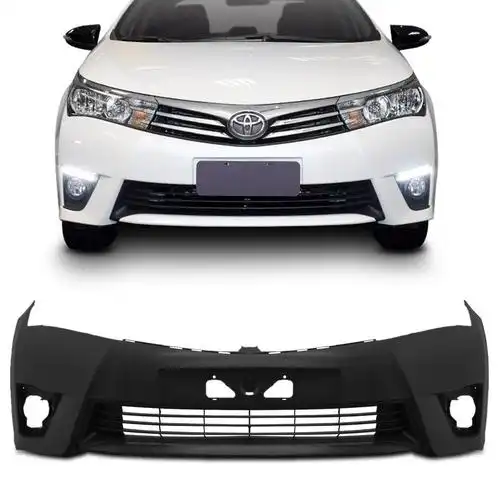 PARACHOQUE DIANTEIRO TOYOTA COROLLA 2014 A 2017 PRETO LISO C