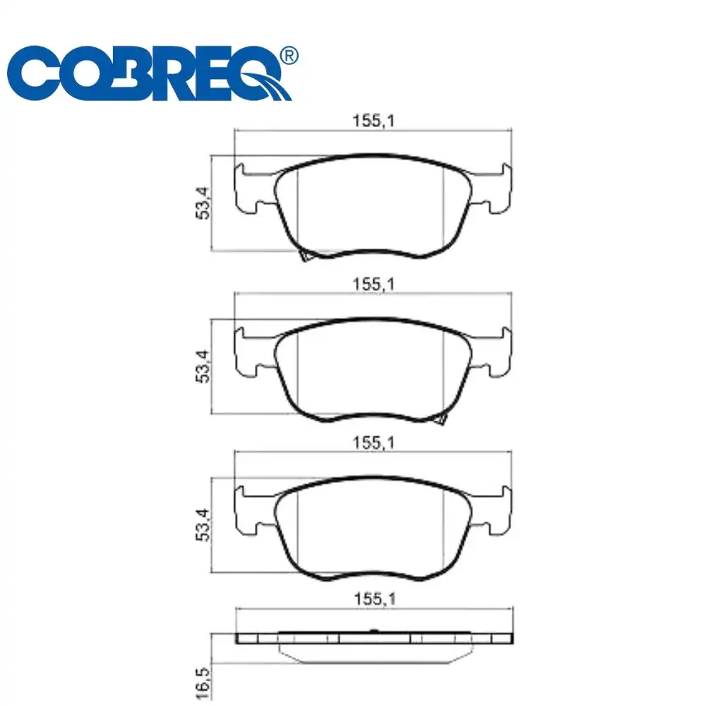 PASTILHA FREIO DIANTEIRA CIVIC 1.5 2.0 2019 ACIMA CERAMICA