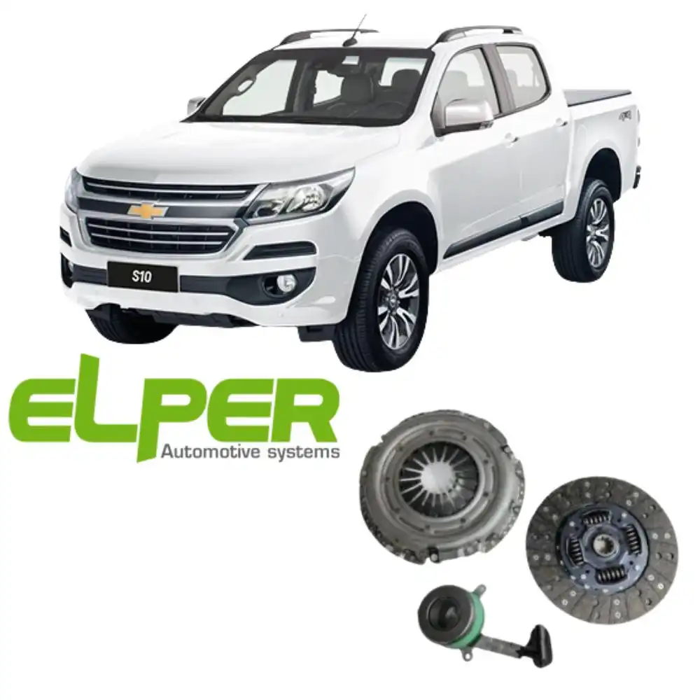 KIT EMBREAGEM S-10 2.5 16V FLEX 2015 A 2022 COM ATUADOR