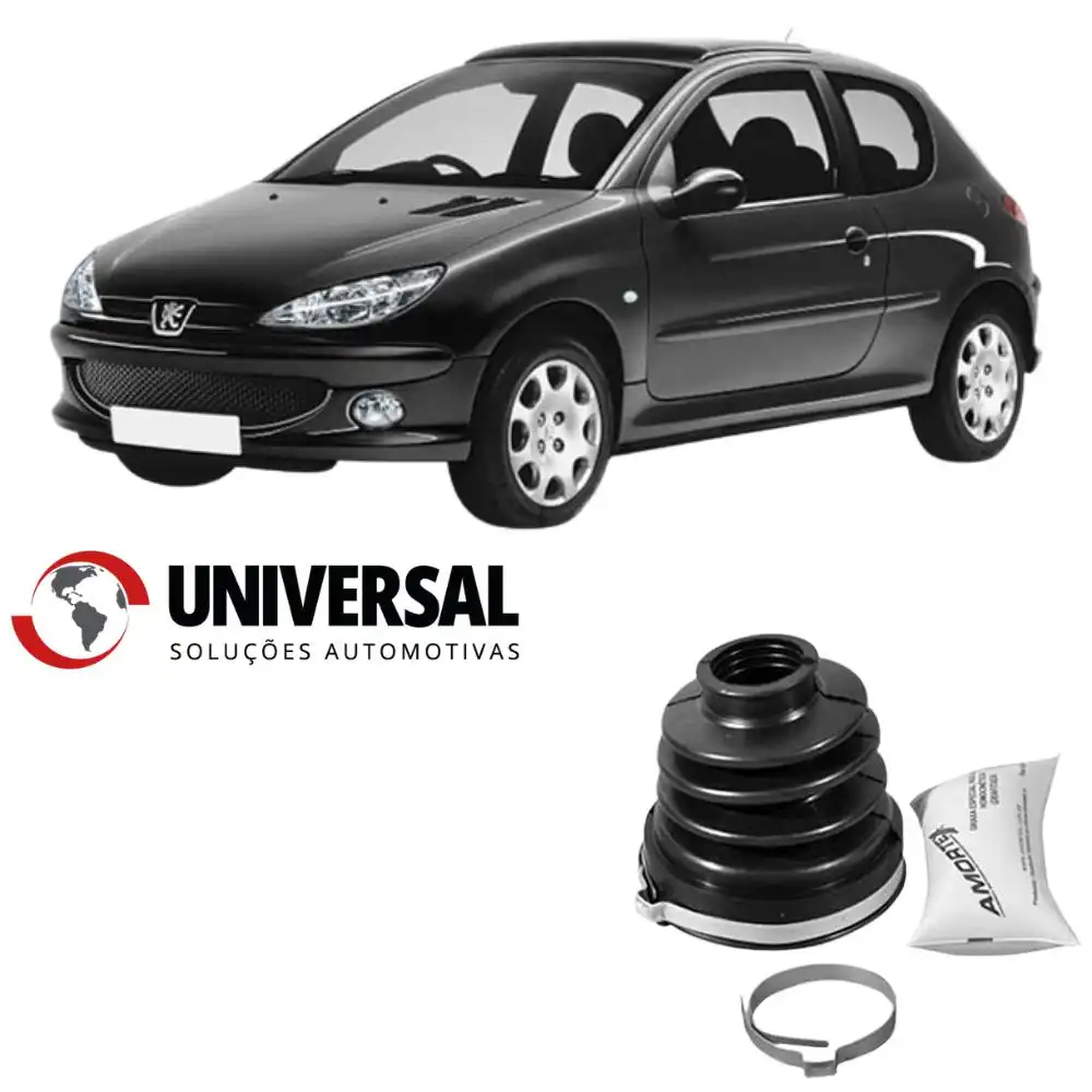 SANFONA HOMOC PEUGEOT 206 LADO CAIXA SEM DESENHO