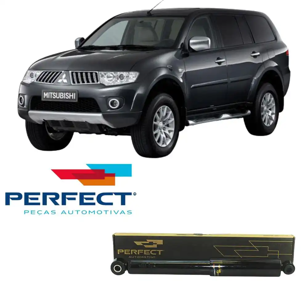 AMORTECEDOR TRASEIRO MITSUBISHI PAJERO DAKAR 2009 ACIMA