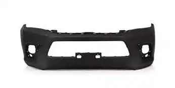 PARACHOQUE DIANT HILUX 2016 EM DIANTE PRETO LISO S/GRADE