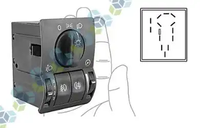 CHAVE LUZ ASTRA 1999 A 2011