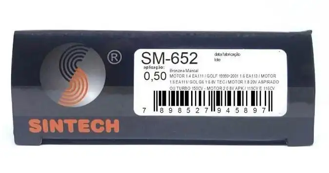 BRONZINA MANCAL GOLF POLO MOTOR 1.6 KOMBI 1.4 02/ 0,50