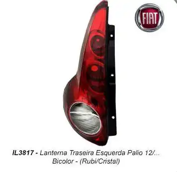 SINAL TRAS FIAT PALIO ATTRACTIVE 12/17 ESQ