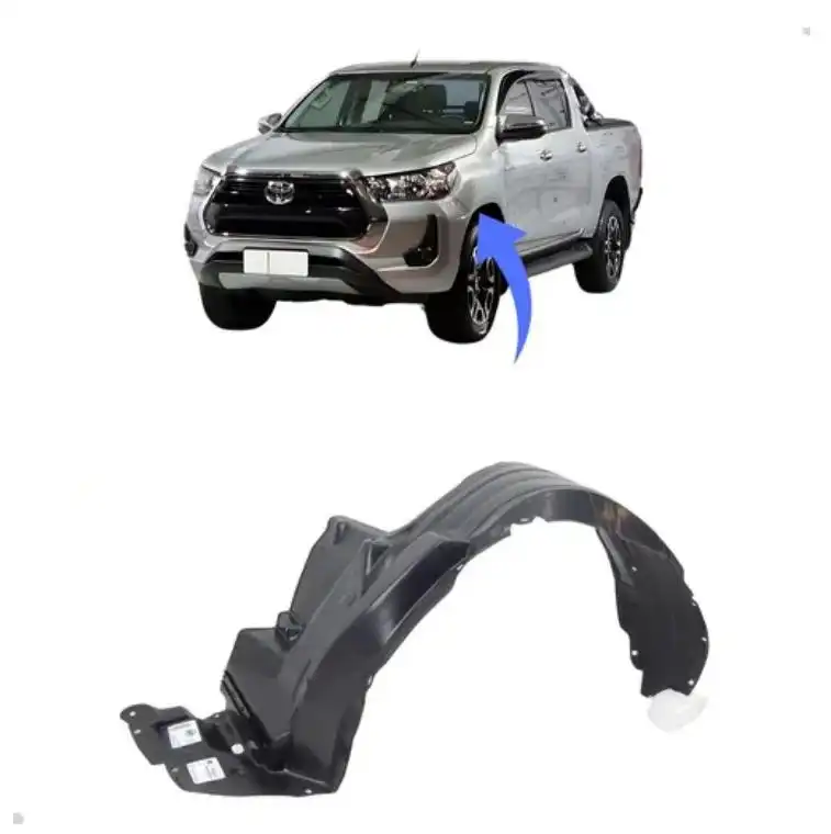 PROTETOR PARALAMA DIANT TOYOTA HILUX CABINE DUPLA 2021/ DIR