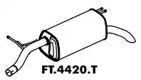 SILENC TRAS FT PALIO WEEK 1.4 FIRE FLEX 2008/