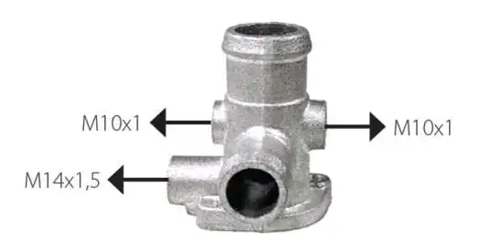 TUBO CONEXAO DAGUA CABECOTE SANTANA 1.8 2.0 1993 A 2006 AP