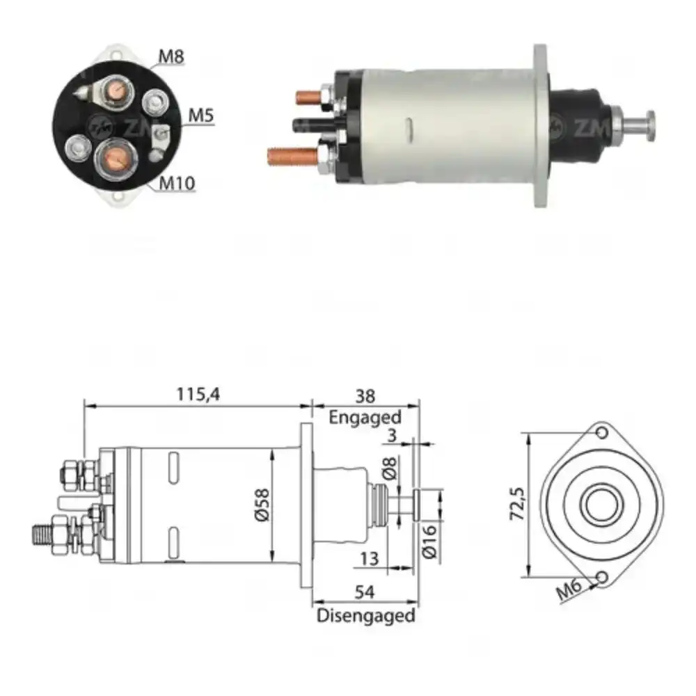 AUTOMATICO MOTOR PARTIDA GOL 1.0 1992 A 1996