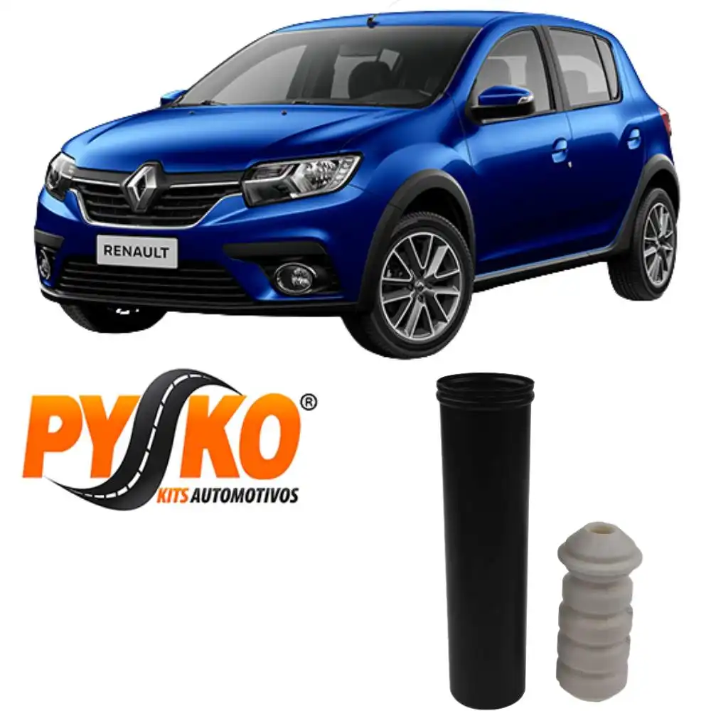 KIT AMORTECEDOR TRASEIRO RENAULT LOGAN 2007/