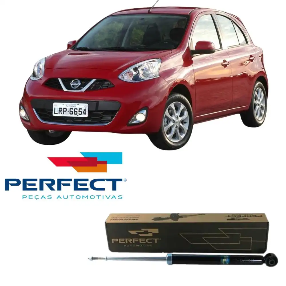 AMORTECEDOR TRASEIRO NISSAN MARCH 2011 A 2016