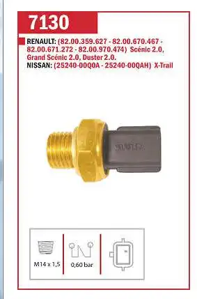 INTER OLEO RENAULT  SCENIC/MEGANE/DUSTER 2.0